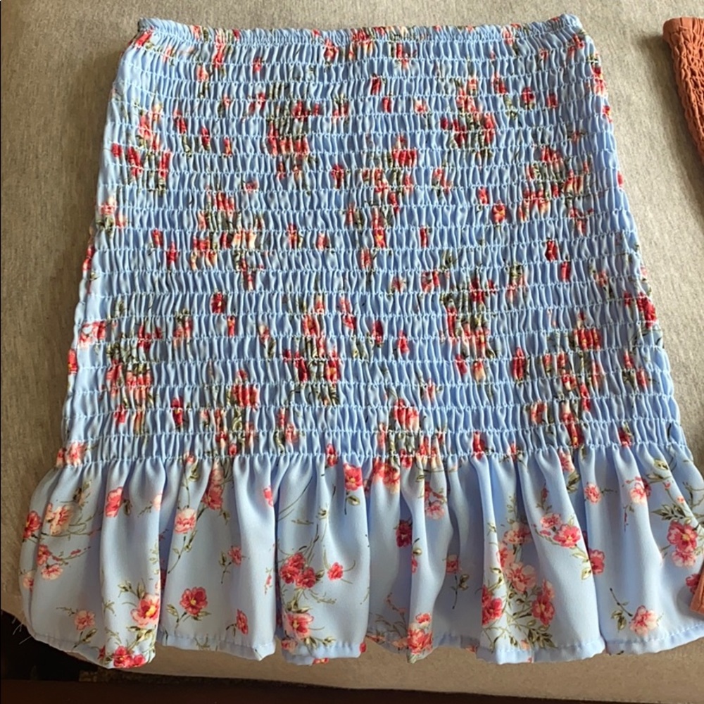Flower crop top